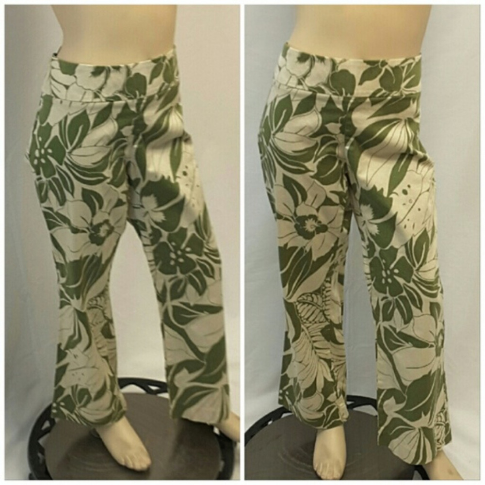 ZARA, Floral Capris, size 4 - Picture 3 of 8